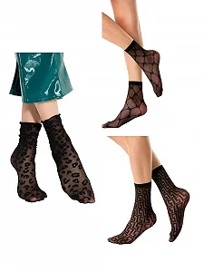 Шкарпетки Gi&Gi Прозорі 3 Elves No. 1348 - Фото 1