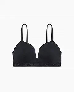 Бюстгальтер Emporio Armani Padded Triangle Bra з ущільненими чашками - Фото 1