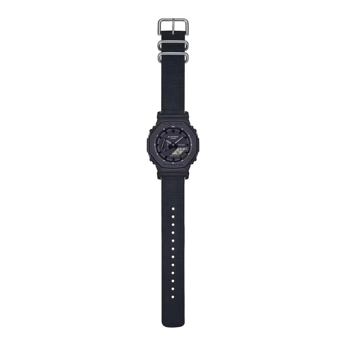 Часы Casio GA-2100BCE-1AER, черный, One size fits all, Ремешок, фото №4 Часы Casio GA-2100BCE-1AER, черный, One size fits all, Ремешок, фото №4