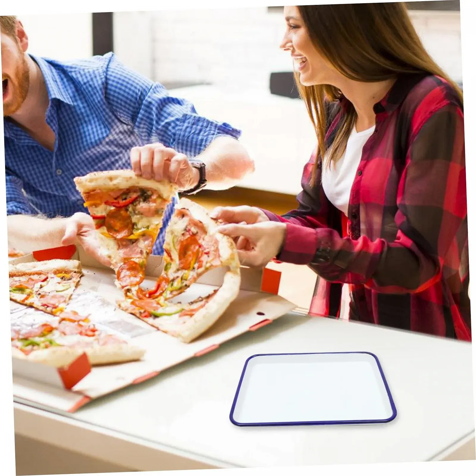 Форма для запікання GLEAVI емальована 27 x 19 см термостійка багатофункціональна зносостійка, фото №4