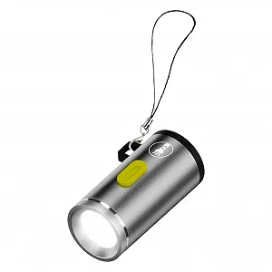 Маленький світлодіодний ліхтарик, надзвичайно яскравий, компактний кишеньковий , водостійкий міні зі шнурком, портативний легкий для кемпінгу, використання на відкритому повітрі - Фото 1