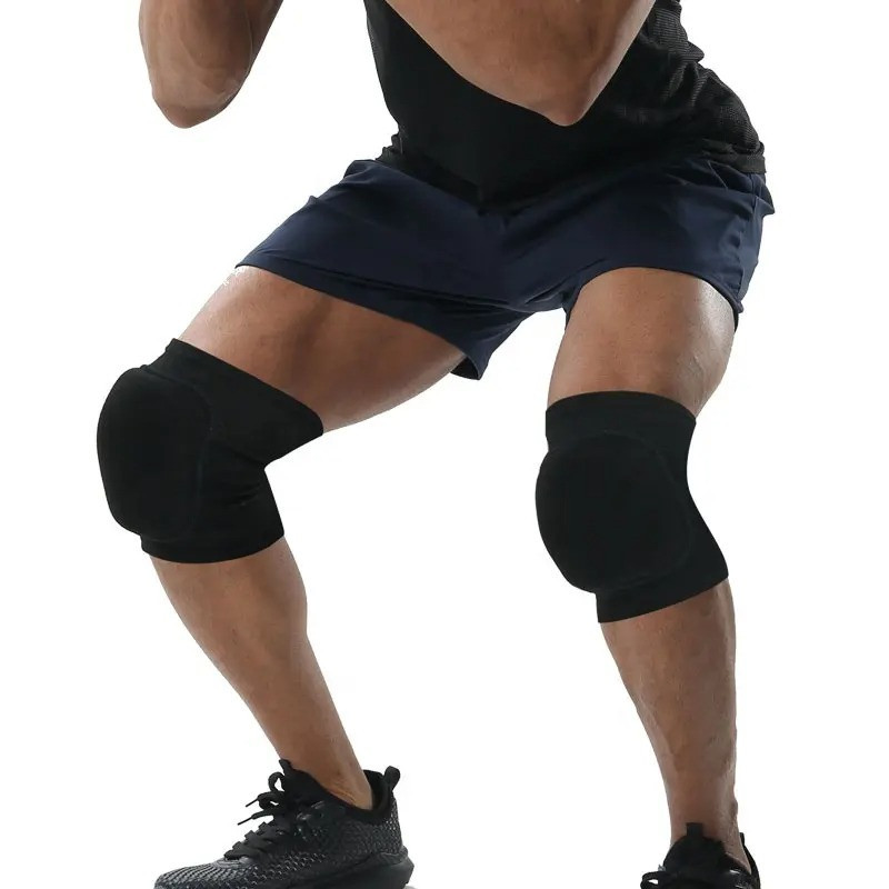 Наколінники PowerPlay PP-8000 Elastic Knee Support пара чорні S, фото №6