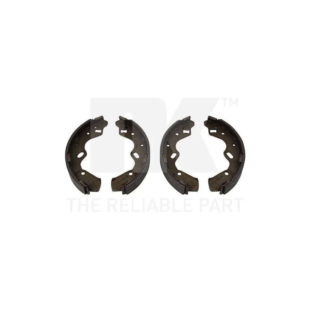 Комплект гальмівних колодок NK 2732615 для MAZDA, задня вісь, фото №1