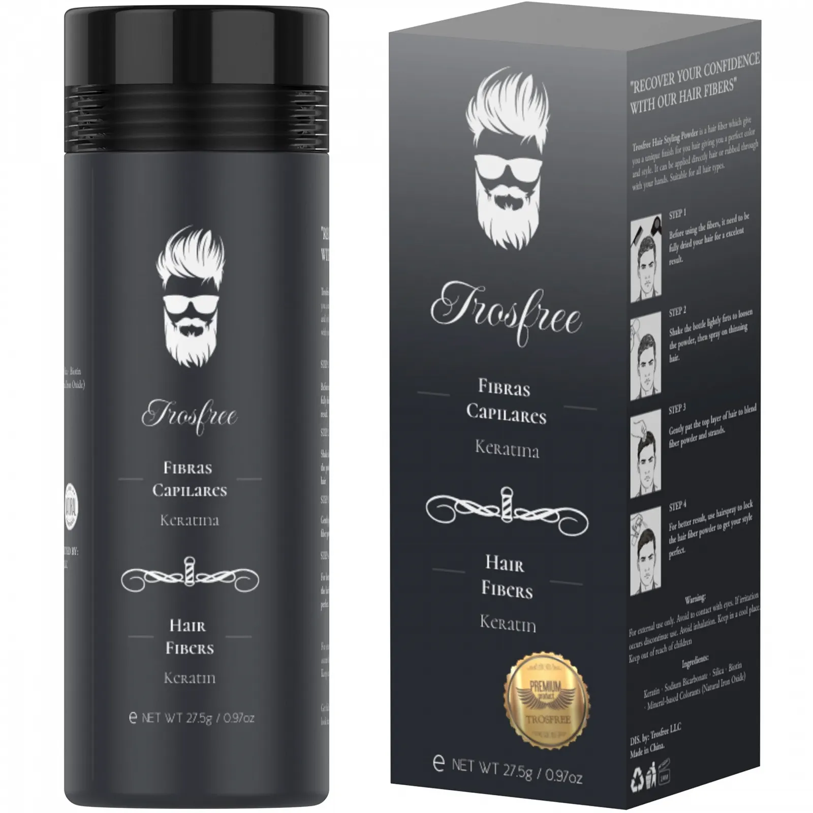 Пудра для волосся Trosfree Light Blonde 3 г, фото №1