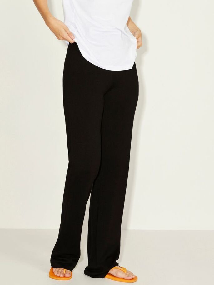 Штани JXHARPER SOFT KNIT PANT NOOS 12202996- JJXX Чорний M, фото №1