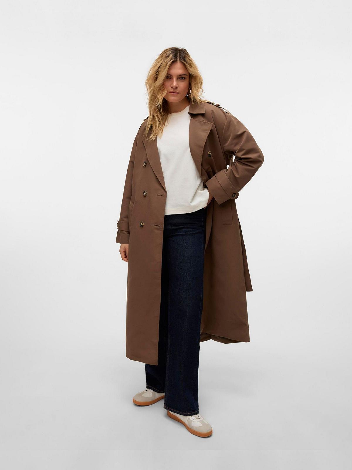 Тренч VERO MODA Vmchloe Long Trenchcoat Ga Noos, фото №4 Тренч VERO MODA Vmchloe Long Trenchcoat Ga Noos, фото №4