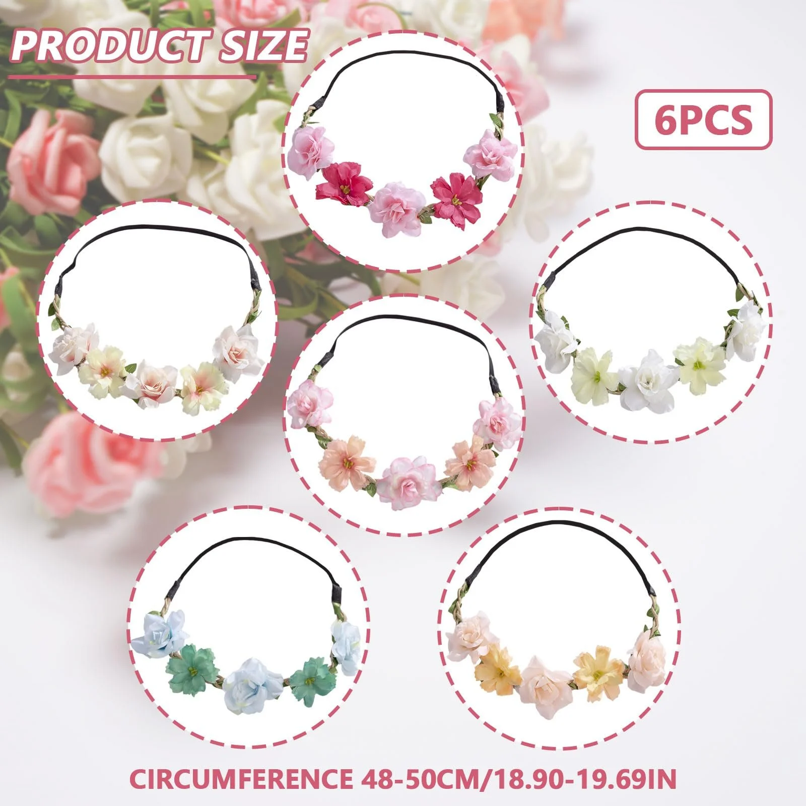 Набор венков для волос, фото №2