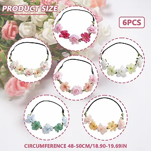 Набір вінків для волосся synthetic.ua - Фото 1