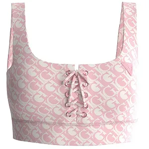 Жіночий спортивний топ GUESS Activewear / Рожевий / Розмір XS - Фото 1