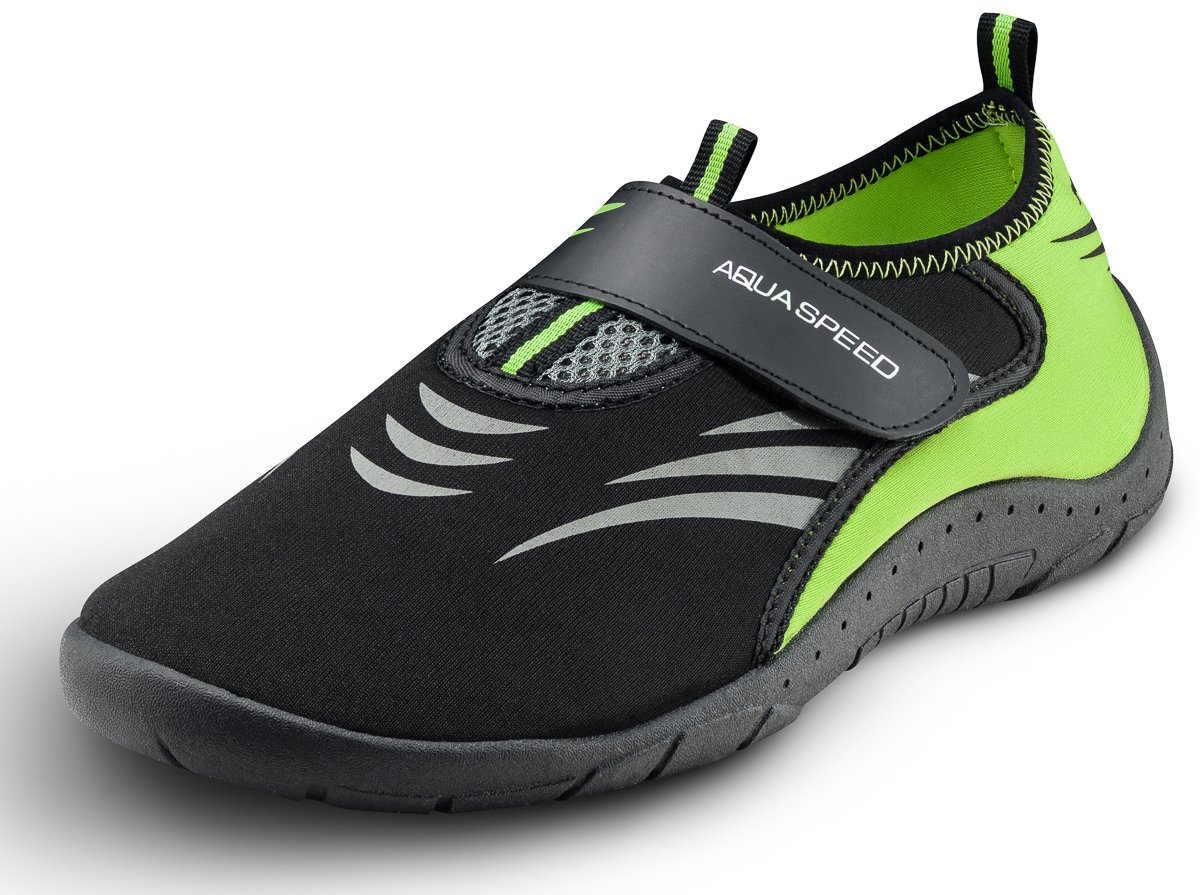 Аквашузи Aqua Speed AQUA SHOE MODEL 27A 7595 чорний, сірий, жовтий  43, фото №3
