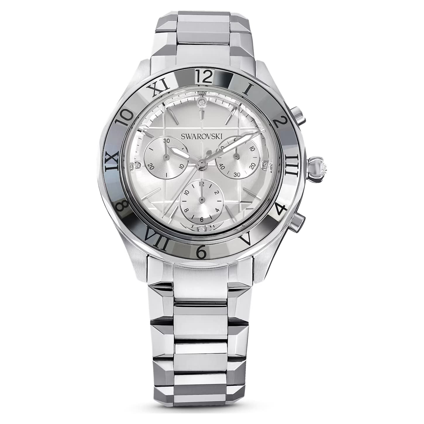 Годинник жіночий Swarovski сріблястий, фото №1