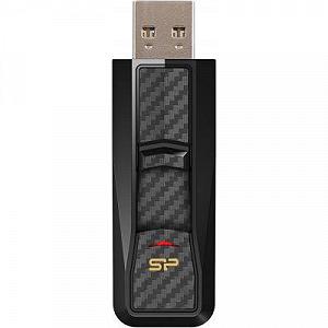 USB флеш-накопитель Silicon Power 64gb Blaze B50 Black USB 3.0 SP064GBUF3B50V1K synthetic.ua - Фото 1