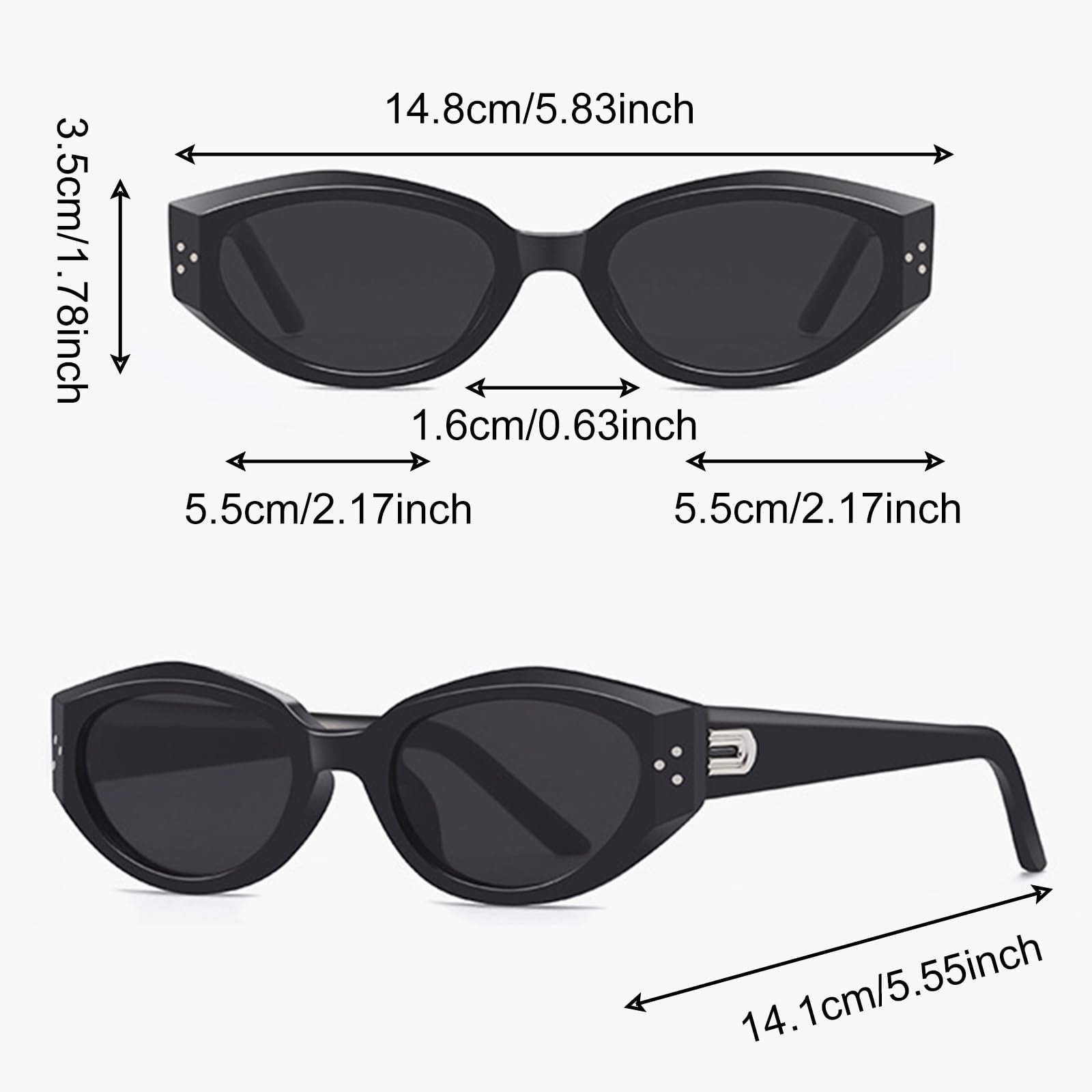 Сонцезахисні Окуляри Котяче Око KASESSS 3 Штуки, фото №7