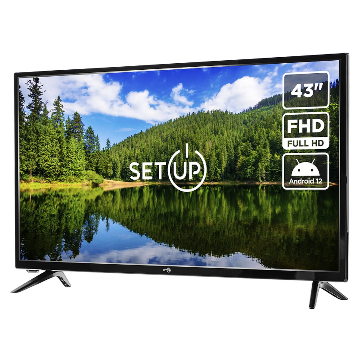 Телевізор SetUP 43FSF30 рідкокристалічний, фото №2 Телевізор SetUP 43FSF30 рідкокристалічний, фото №2