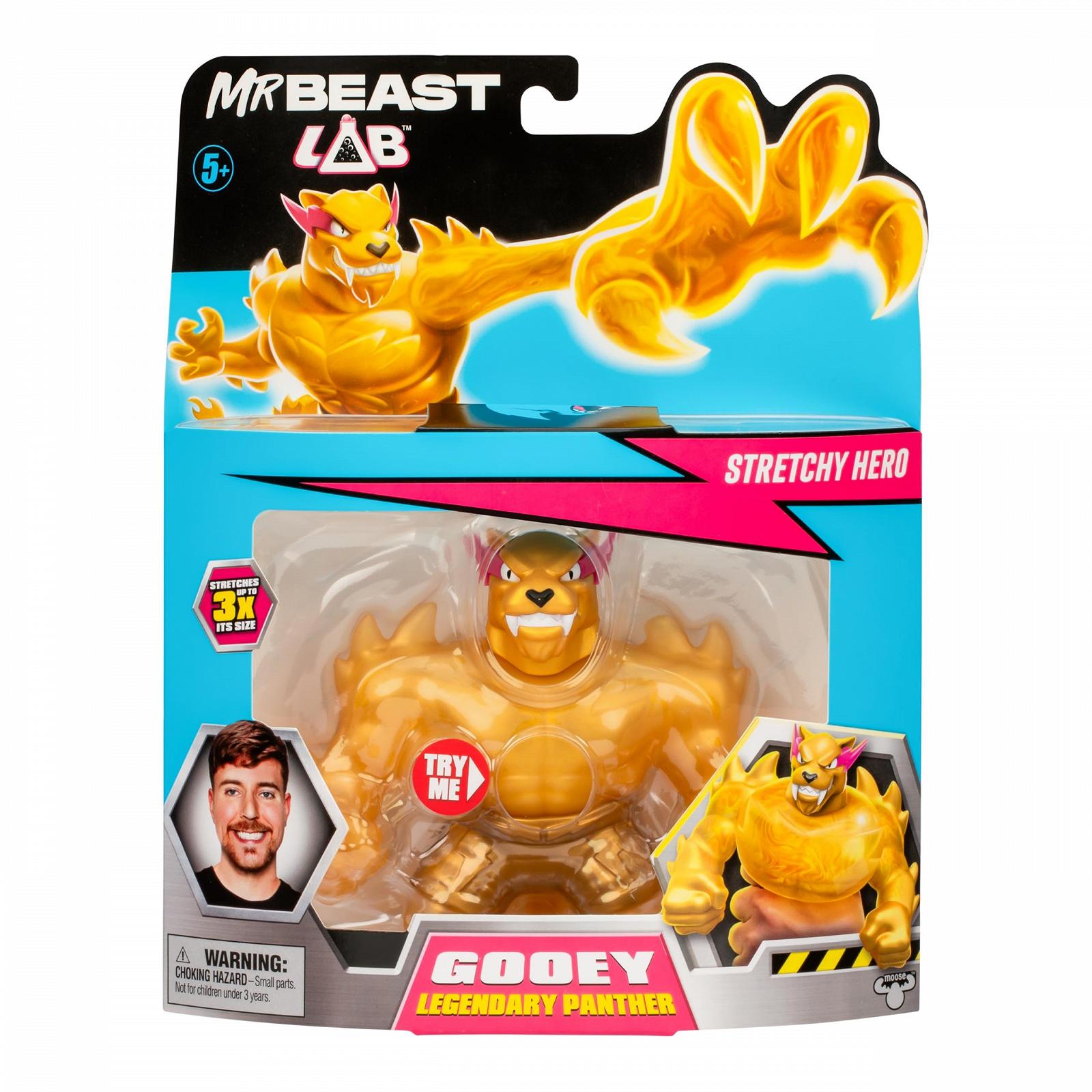 Фигурка MRBEAST LAB Heroes of GOO JIT Zu Legendary Panther эластичная, фото №2