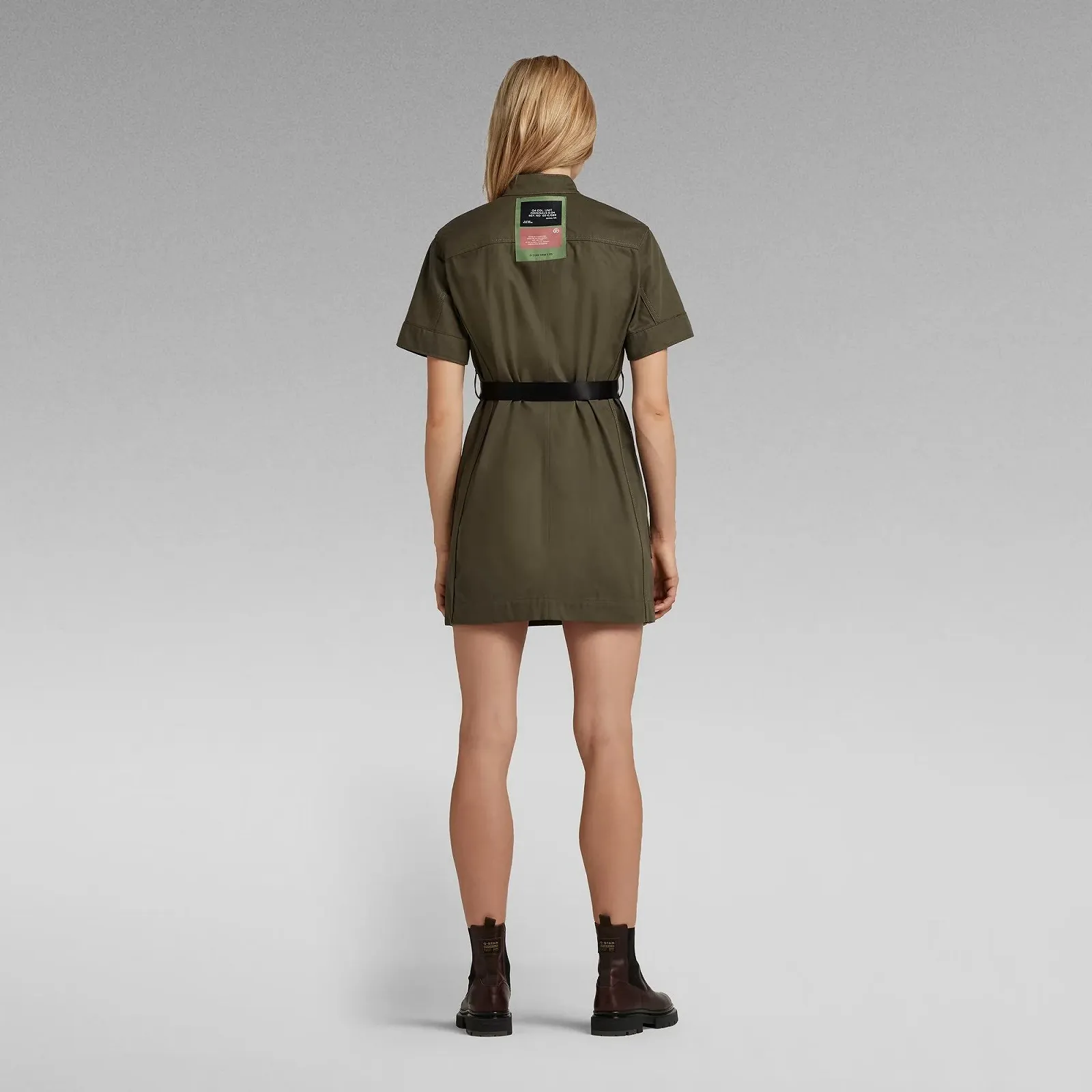 Женское платье G-Star RAW Shirt Dress Short Sleeve - S, фото №3