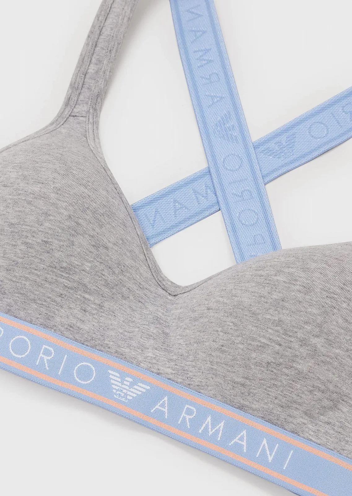 Бюстгальтер з ущільненими чашками Emporio Armani Iconic Logo Band непрозорий, фото №5 Бюстгальтер з ущільненими чашками Emporio Armani Iconic Logo Band непрозорий, фото №5