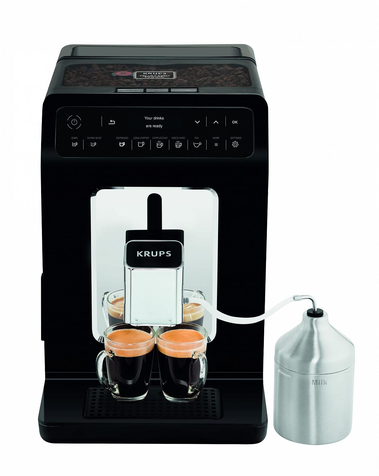 Кавомашина Krups Evidence One Touch Cappuccino Панель управління OLED з сенсорним екраном 2,1 л, фото №2