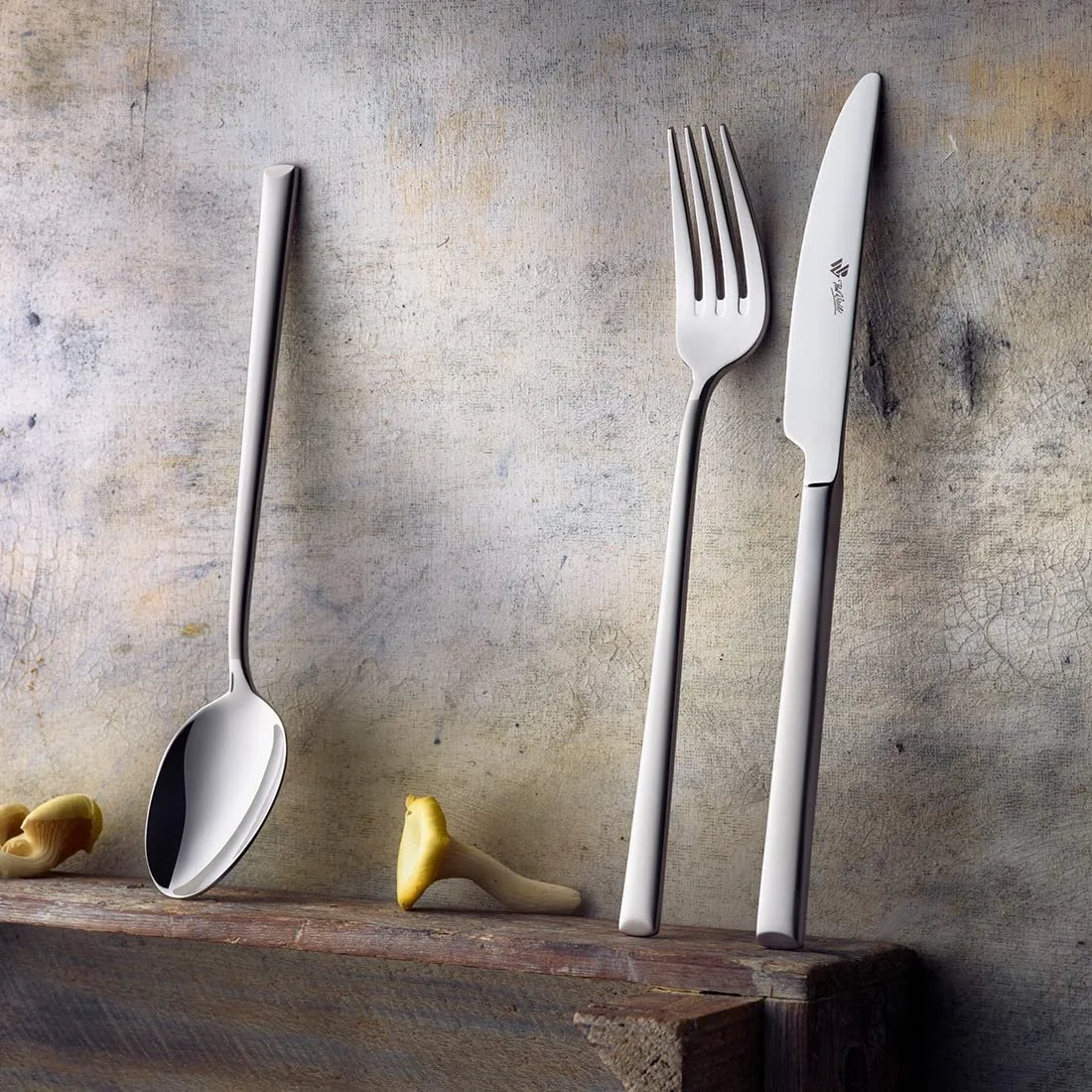 Набір столових приборів Paul Wirths Vivendi, 30 предметів на 6 персон, високоякісне PVD-покриття, елегантний набір столових приборів з нержавіючої сталі 18/10, сатинове покриття, фото №2