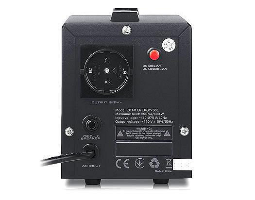 Стабилизатор напряжения REAL-EL STAB ENERGY-500, фото №6