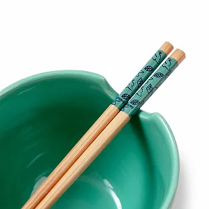 Миска Disney Винни Пух Рамен с палочками, керамика, 591 мл synthetic.ua - Фото 1