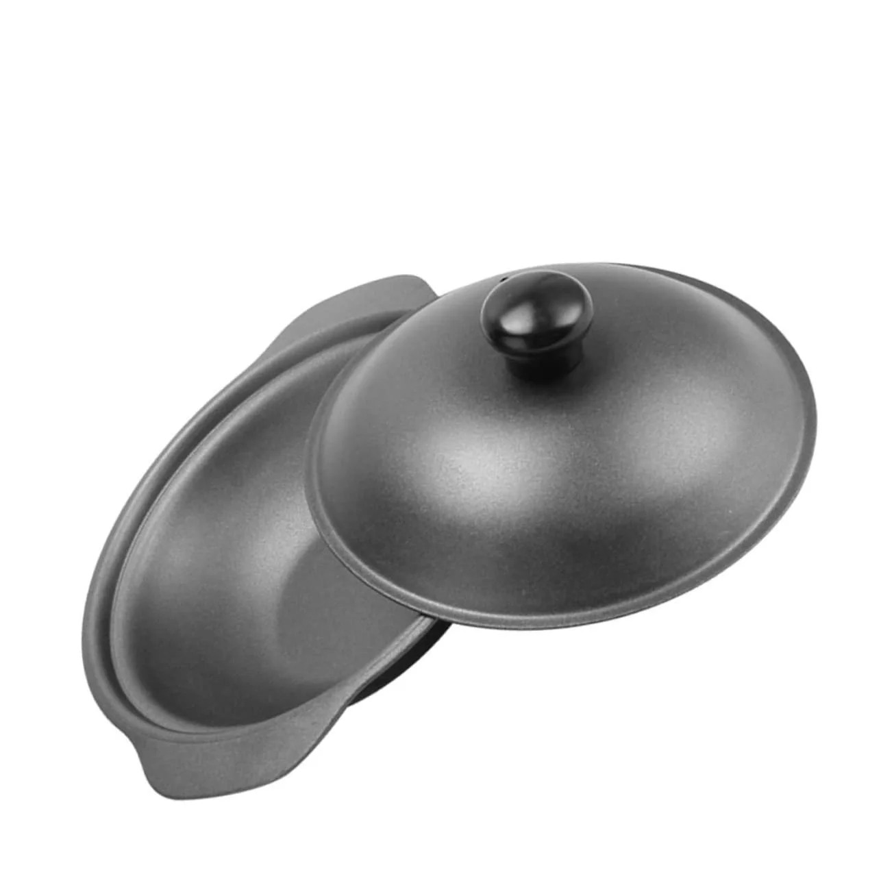 Горщик керамічний Sosoport з кришкою для рису та тушкування курки, фото №1