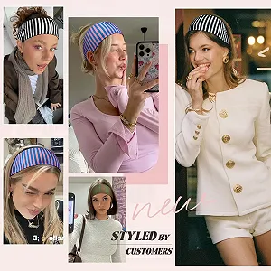 Спортивная широкая навязка на голову 3 шт. synthetic.ua - Фото 1