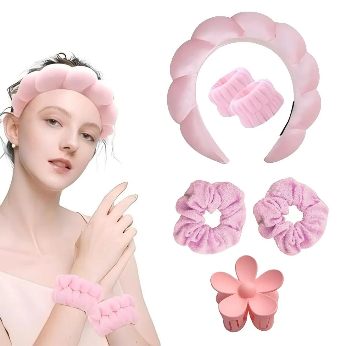 Набор обручей для волос 6 шт., фото №1 Набор обручей для волос 6 шт., фото №1