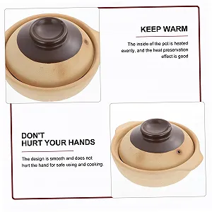 Горшок керамический NOLITOY каменный энергосберегающий с глазурью synthetic.ua - Фото 1