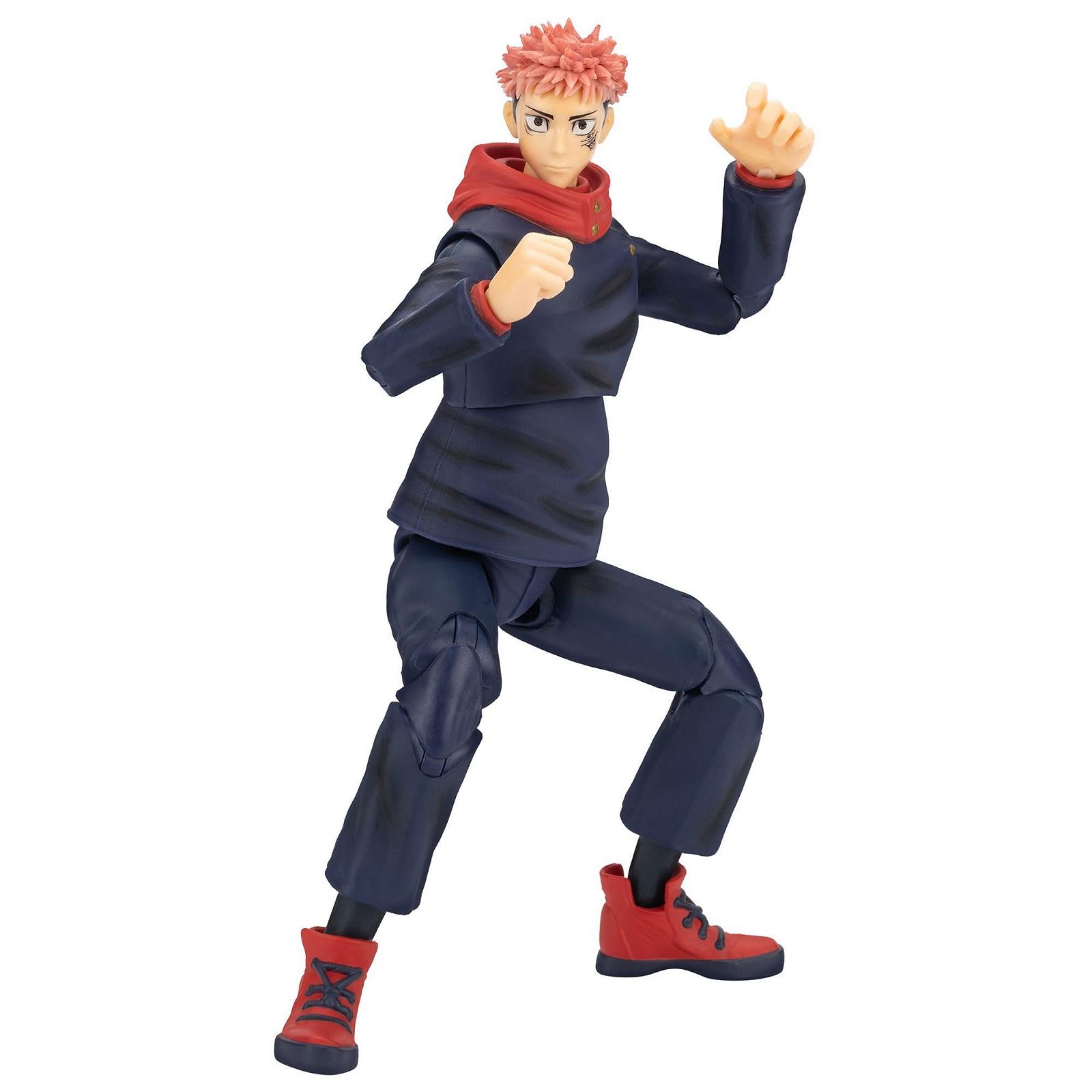Фігурка Total Anime Jujutsu Kaisen Yuji Itadori 16,5 см (змінні обличчя, запасні руки, енергетичні ефекти), фото №4