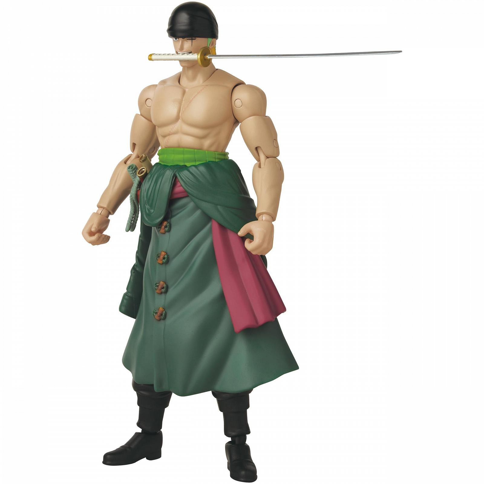 Фігурка Bandai Anime Heroes One Piece Lorenor Zorro Three Sword Style 17 cm, фото №3