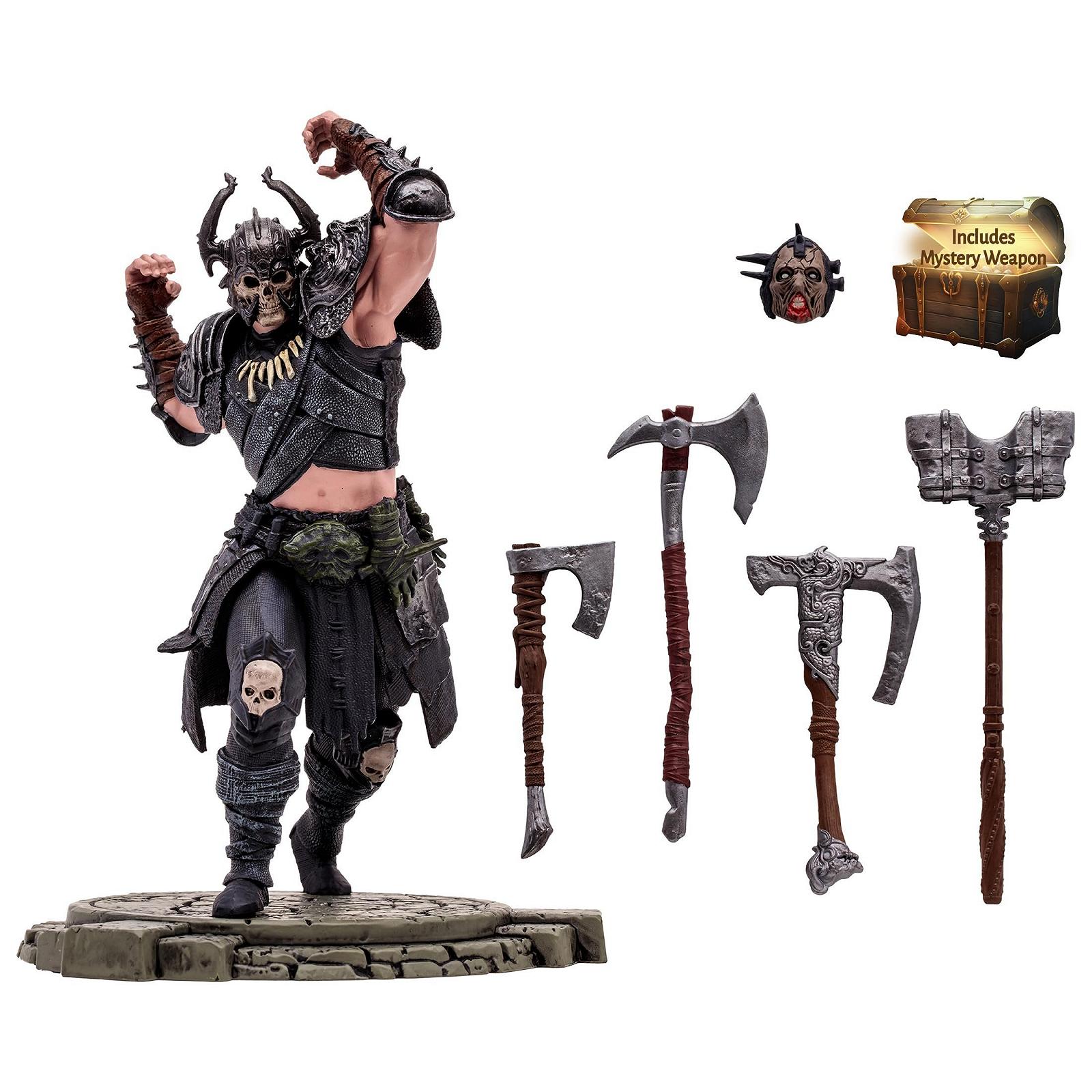 Фігурка McFarlane Diablo IV Варвар 15 см з аксесуарами і секретною іграшковою зброєю, фото №5