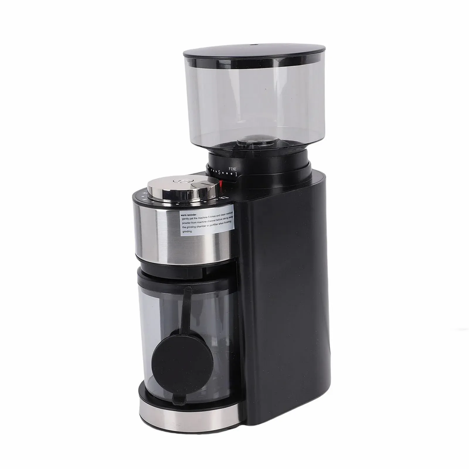 Электрическая кофемолка HEEPDD, из нержавеющей стали, регулируемая, для дома, офиса и любителей кофе (EU Plug 220 V), фото №1 Электрическая кофемолка HEEPDD, из нержавеющей стали, регулируемая, для дома, офиса и любителей кофе (EU Plug 220 V), фото №1