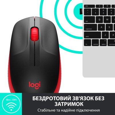 Мышка Logitech M190 Red (910-005908), фото №4