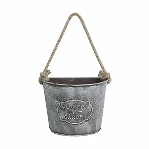 Подвесное кашпо Железо Полукруглое Винтажное - Фото 1