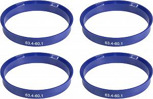 Кільця центрувальні для колісних дисків 63.4-60.1 Walline термопластик WL - Фото 1