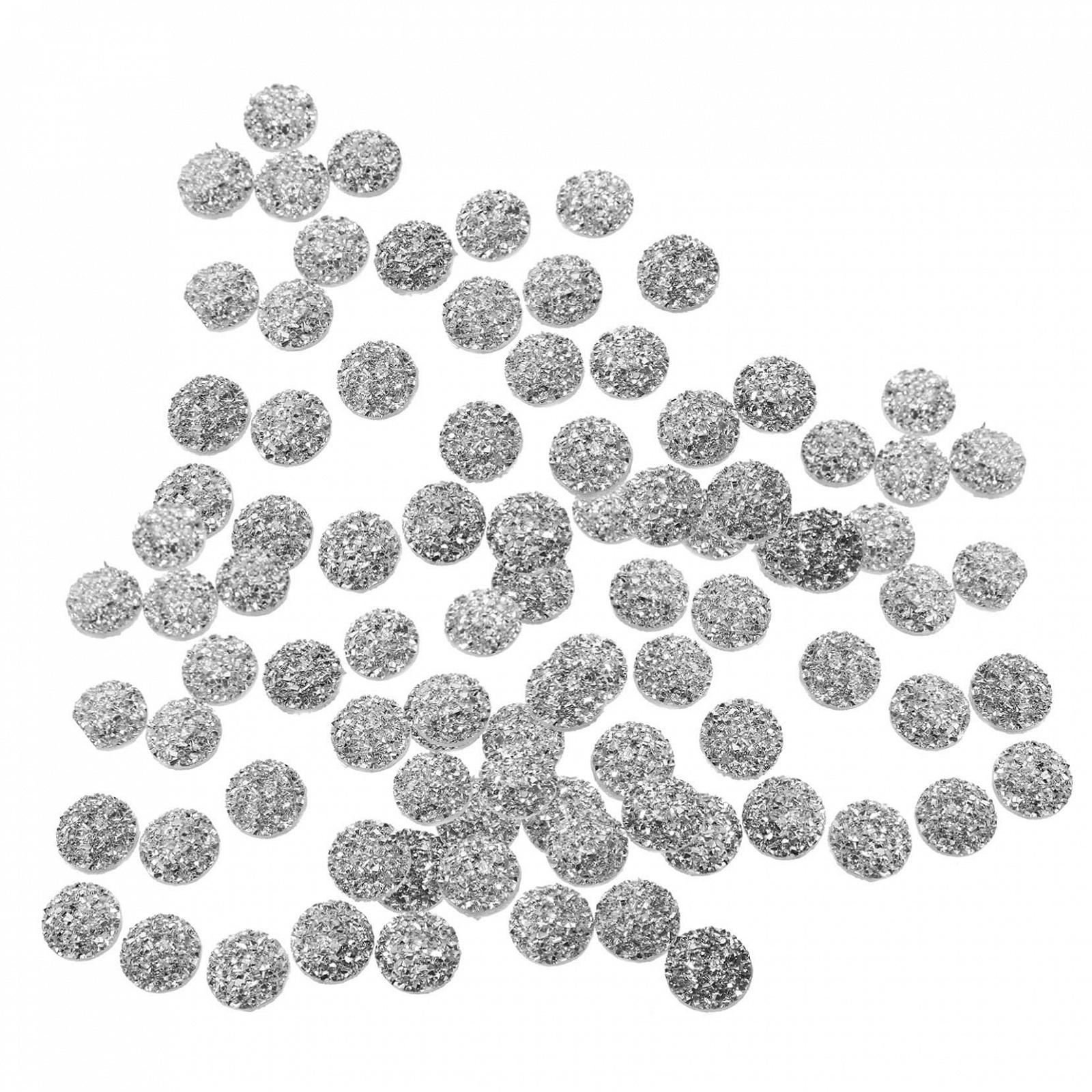 Аксессуары для DIY 100 штук Ювелирные аксессуары Смола Craft Украшения для ногтей Nail Art Самоцветы Стразы Кристалл Flatback Самоцветы Опал Кристалл Стразы Charms, фото №1