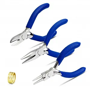 Мини плоскогубцы Speedwox для изготовления ювелирных изделий, ремонта, 3-дюймовые мини плоскогубцы, круглогубцы, диагональные плоскогубцы, прецизионные плоскогубцы, набор для рукоделия, малый размер, профессиональные инструменты для бисероплетения - Фото 1