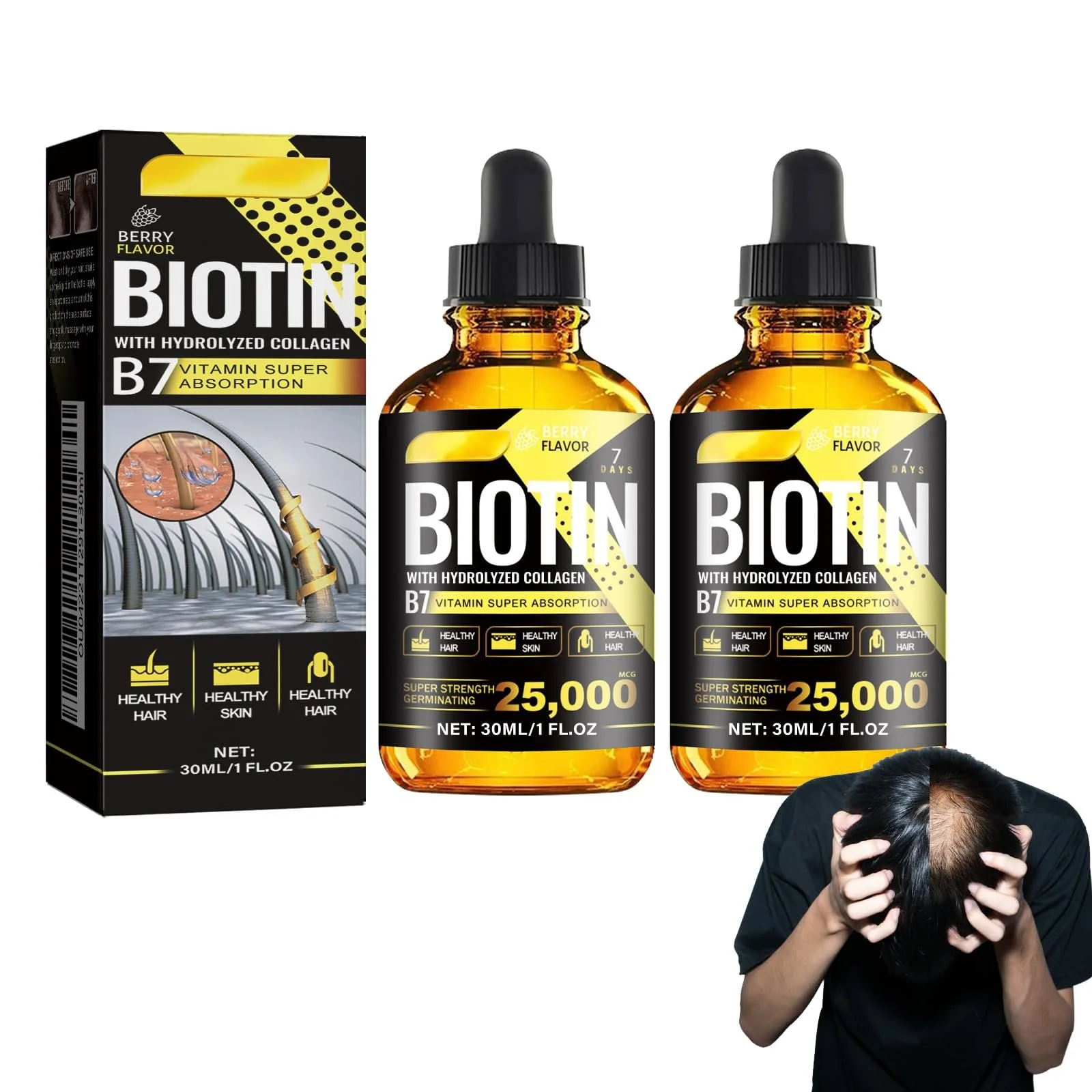 Сироватка для росту волосся, фото №1 Сироватка для росту волосся, фото №1