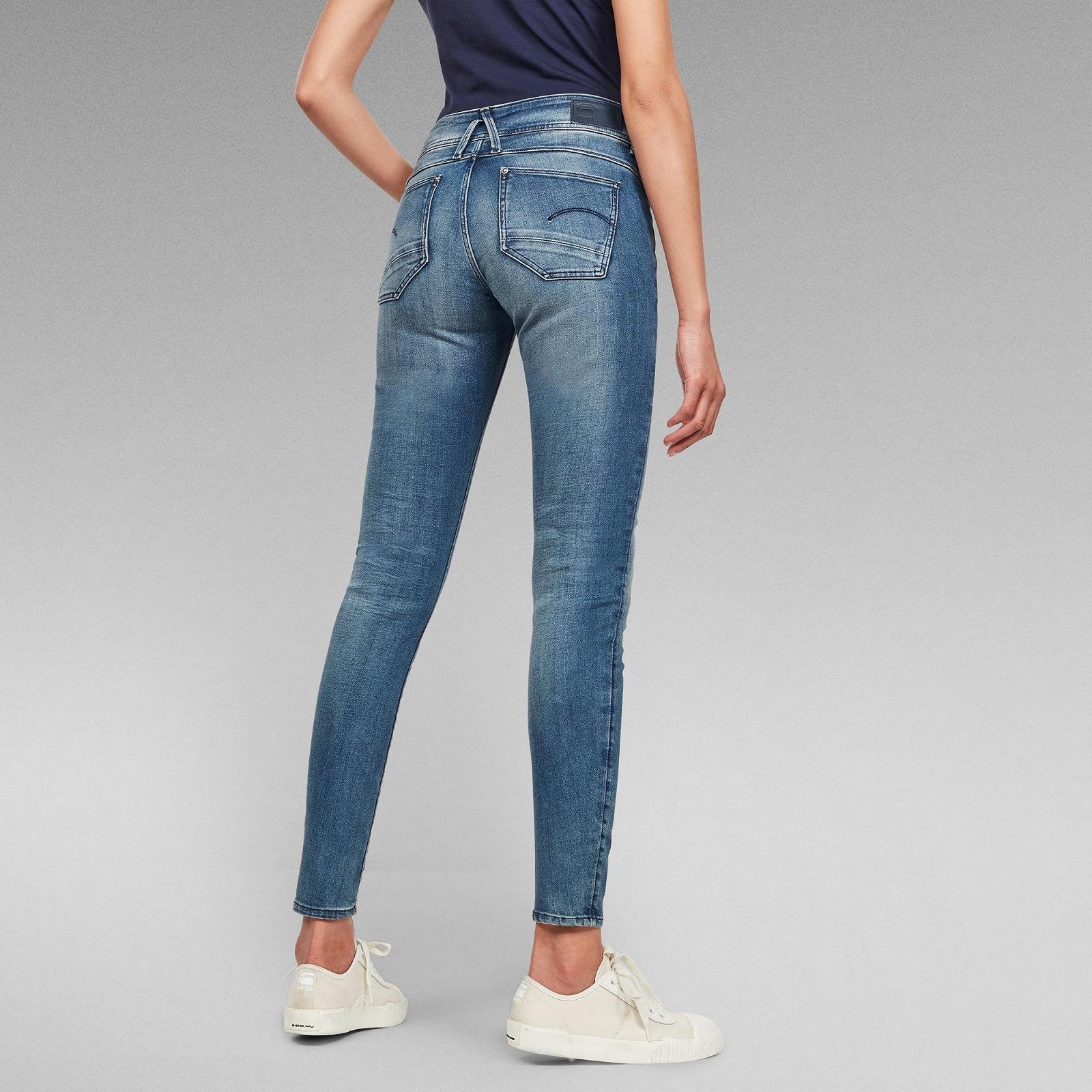 Жіночі джинси G‑STAR RAW Lynn Mid Skinny Antic Blue - 27, фото №2 Жіночі джинси G‑STAR RAW Lynn Mid Skinny Antic Blue - 27, фото №2