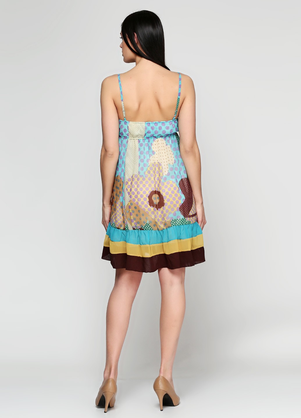 Сарафан Xiang Fei Yao 40 Комбинированный (CH-729XY_Mix), фото №2