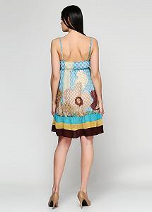 Сарафан Xiang Fei Yao 40 Комбинированный (CH-729XY_Mix) synthetic.ua - Фото 1