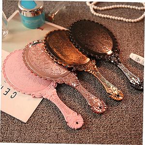 Зеркало Angoily с ручкой портативное светодиодное дорожное косметическое аксессуары винтажный ABS 4 шт. цена на synthetic.ua - Фото 1 Зеркало Angoily с ручкой портативное светодиодное дорожное косметическое аксессуары винтажный ABS 4 шт. synthetic.ua - Фото 1