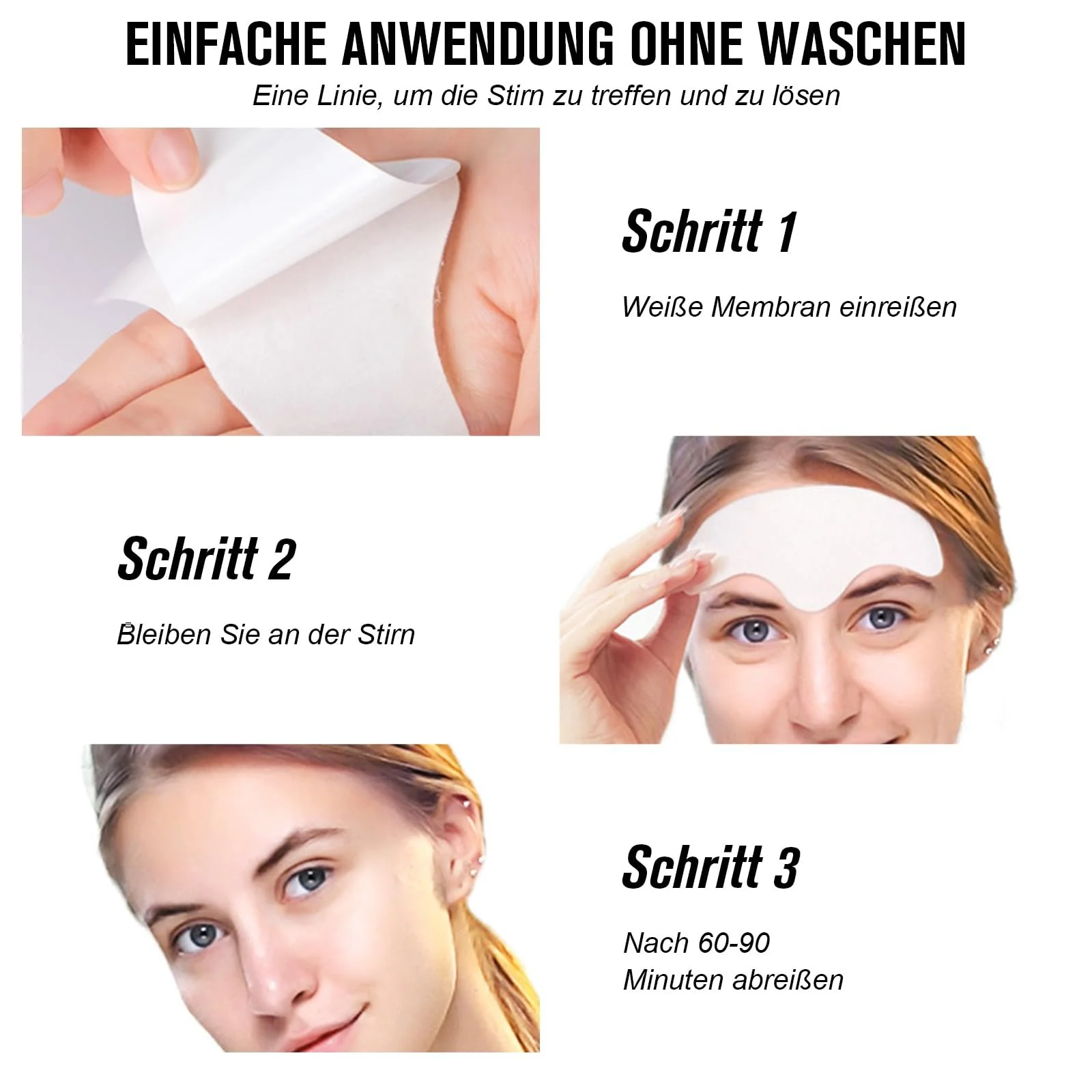 Пластыри от морщин Scettar, 20 шт, фото №4