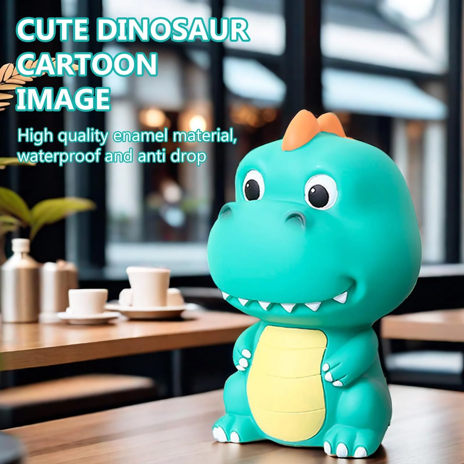 Скарбничка дитяча Динозавр небитка багаторазова, фото №3