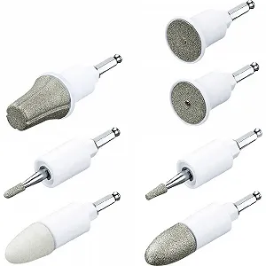 Інструмент для манікюру та педикюру Beurer MP 41, 7 сапфірових/фетрових насадок для догляду за руками та ногами - Фото 1