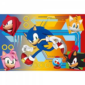 Пазл Trefl Sonic The Hedgehog, Sonic in Action 60 элементов для детей от 4 лет цена на synthetic.ua - Фото 1 Пазл Trefl Sonic The Hedgehog, Sonic in Action 60 элементов для детей от 4 лет synthetic.ua - Фото 1