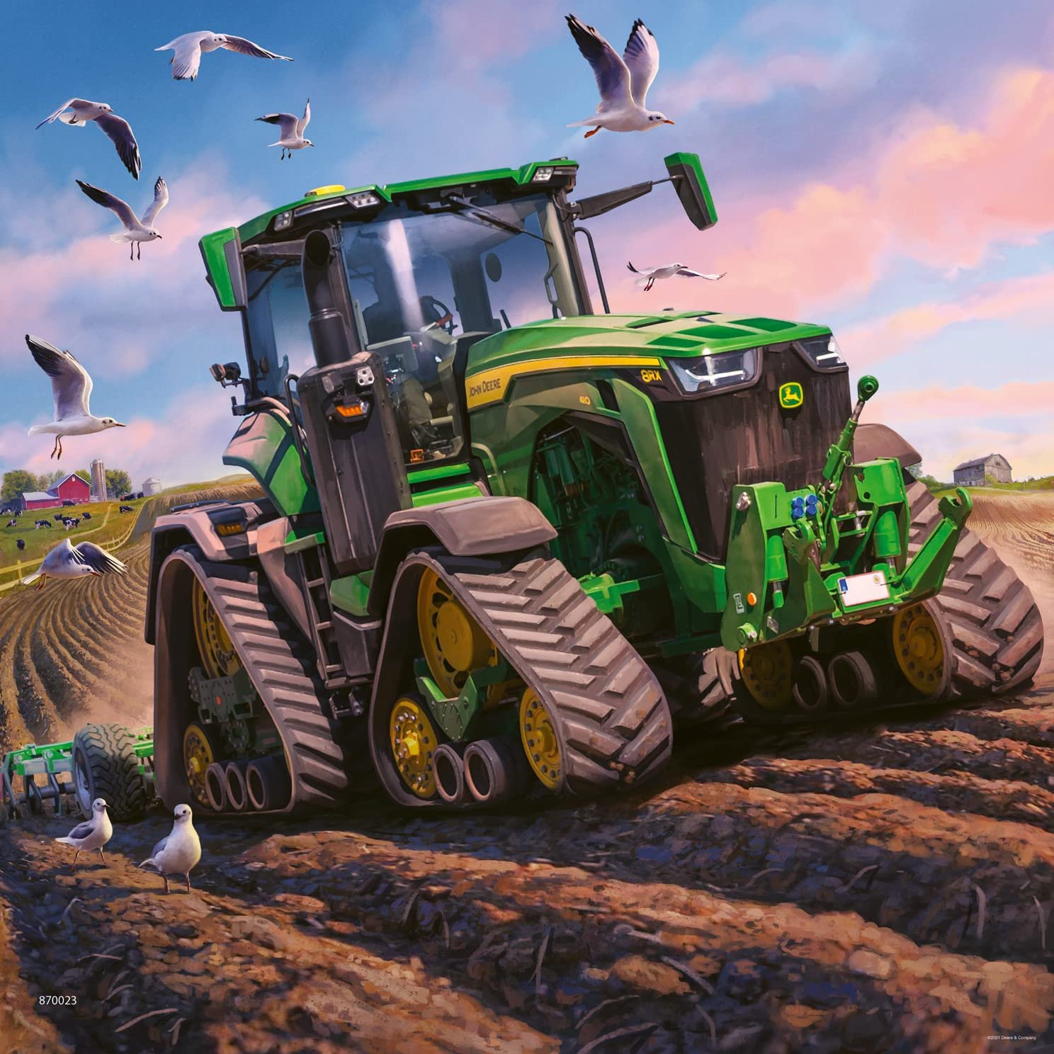 Детский пазл Ravensburger John Deere in Action 05173 3х49 деталей для детей от 5 лет, фото №4