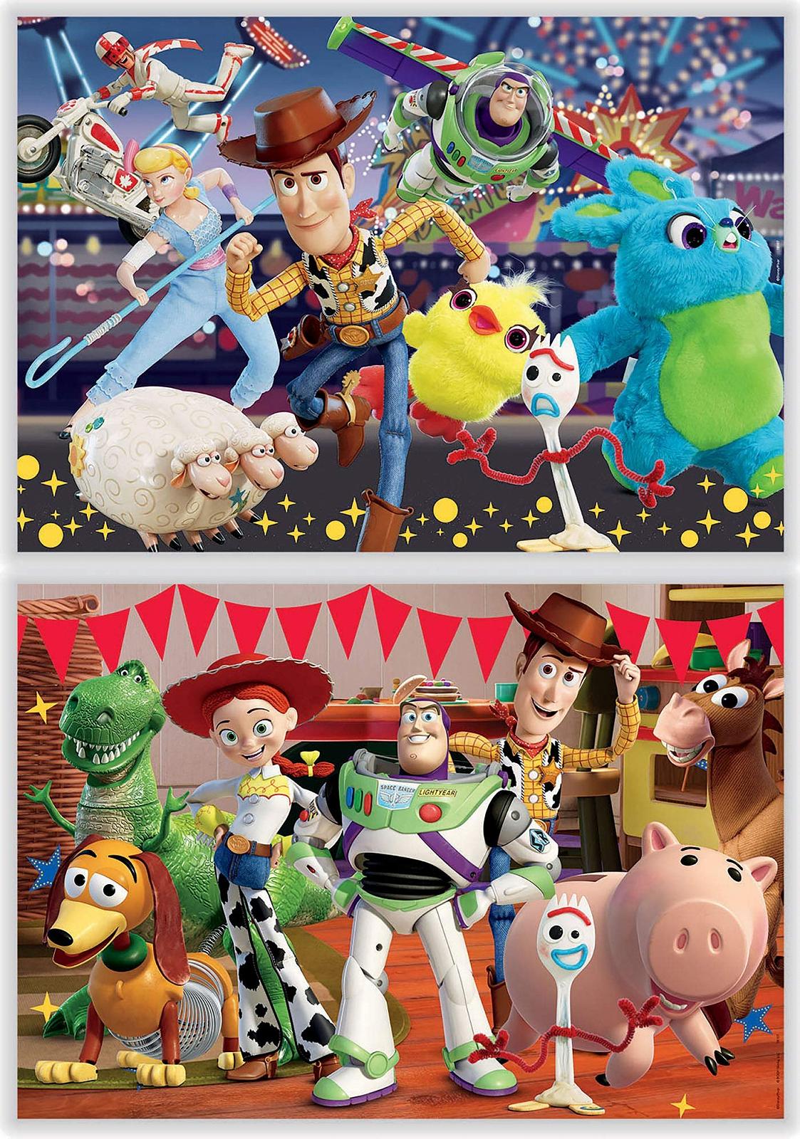 Набор пазлов Educa Disney Pixar Toy Story 4 2 x 100 элементов 18107, фото №2