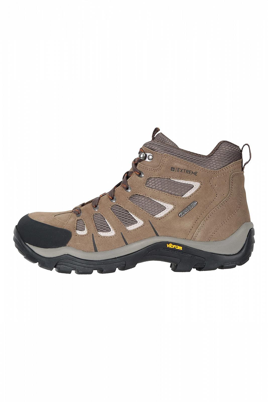 Ботинки Mountain Warehouse Vibram Водонепроницаемые Походные - Дождевые ботинки, прочные походные ботинки, верх из замши и сетки - Зимняя обувь для кемпинга, путешествий, фото №4